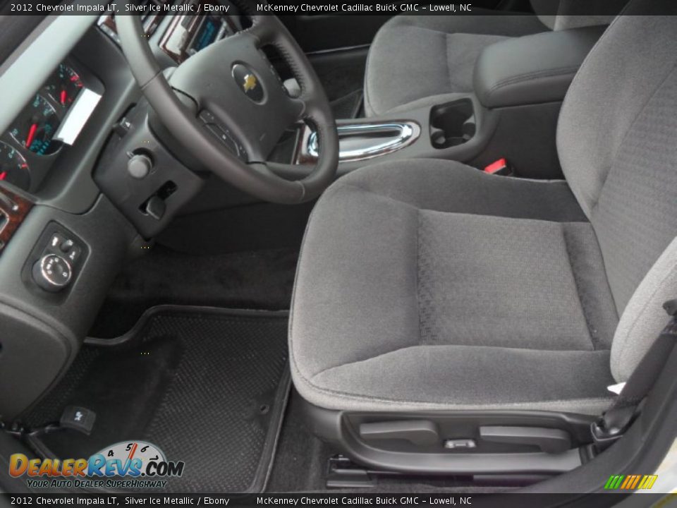 2012 Chevrolet Impala LT Silver Ice Metallic / Ebony Photo #7