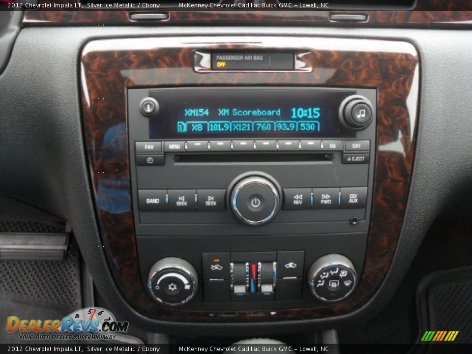 2012 Chevrolet Impala LT Silver Ice Metallic / Ebony Photo #10