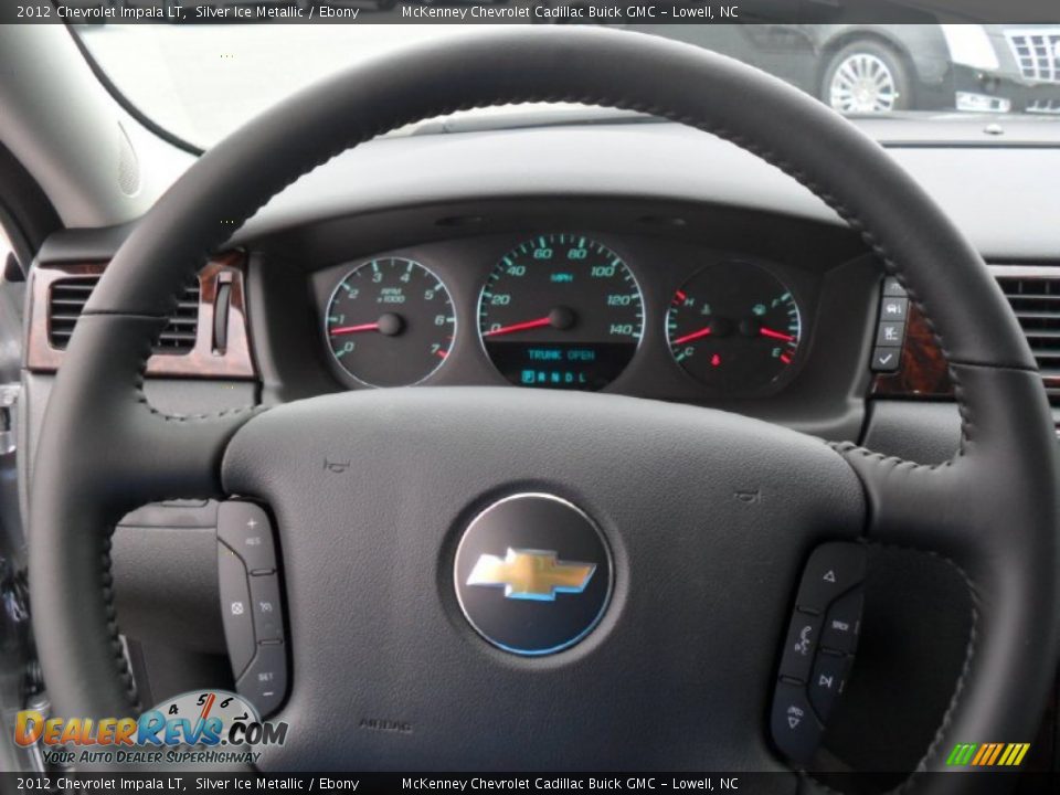 2012 Chevrolet Impala LT Silver Ice Metallic / Ebony Photo #11