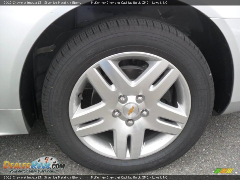 2012 Chevrolet Impala LT Silver Ice Metallic / Ebony Photo #22
