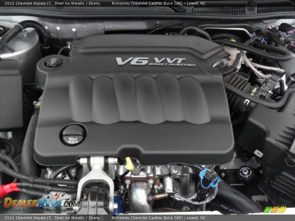 2012 Chevrolet Impala LT Silver Ice Metallic / Ebony Photo #23