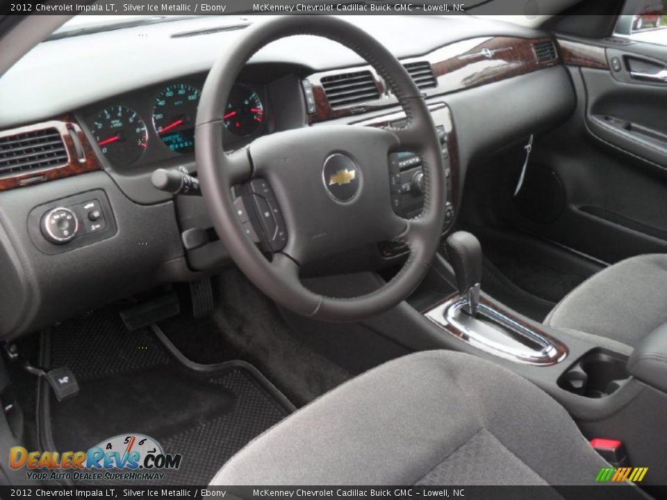 2012 Chevrolet Impala LT Silver Ice Metallic / Ebony Photo #24
