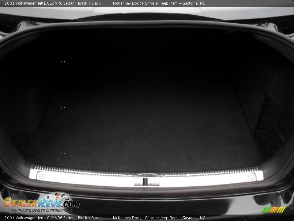 2001 Volkswagen Jetta GLX VR6 Sedan Black / Black Photo #18