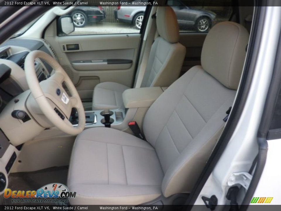 Camel Interior - 2012 Ford Escape XLT V6 Photo #10