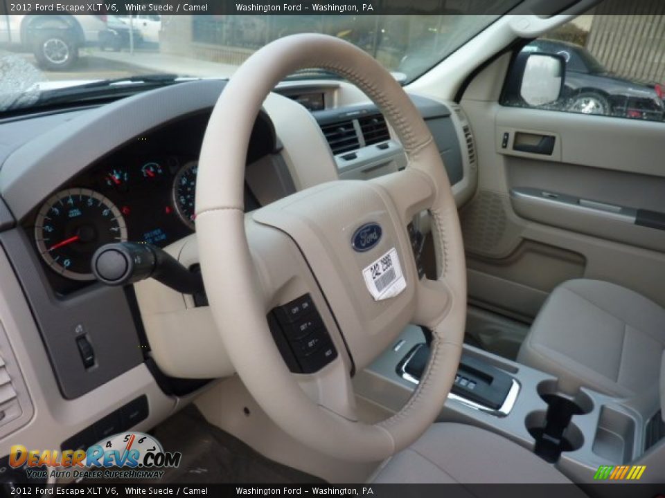 2012 Ford Escape XLT V6 Steering Wheel Photo #16