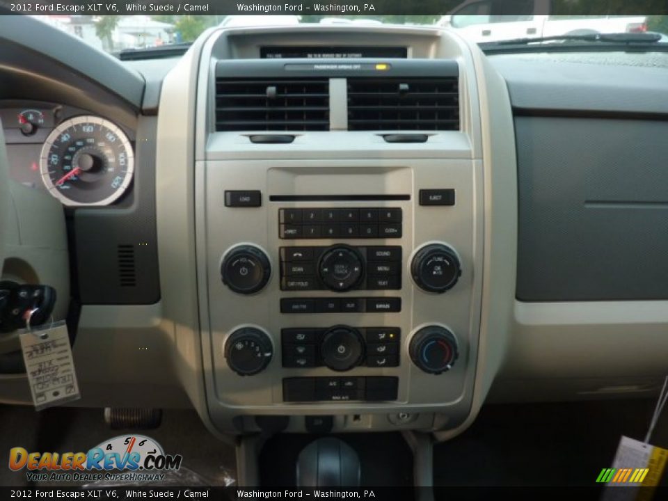 2012 Ford Escape XLT V6 White Suede / Camel Photo #18