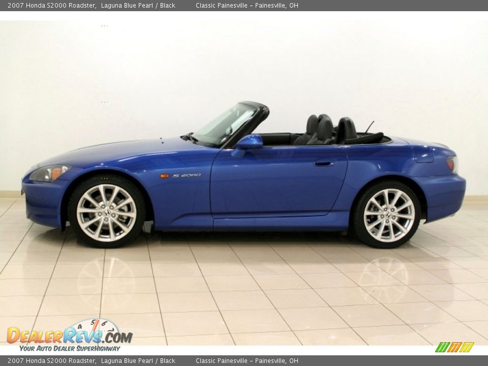 Laguna Blue Pearl 2007 Honda S2000 Roadster Photo #4