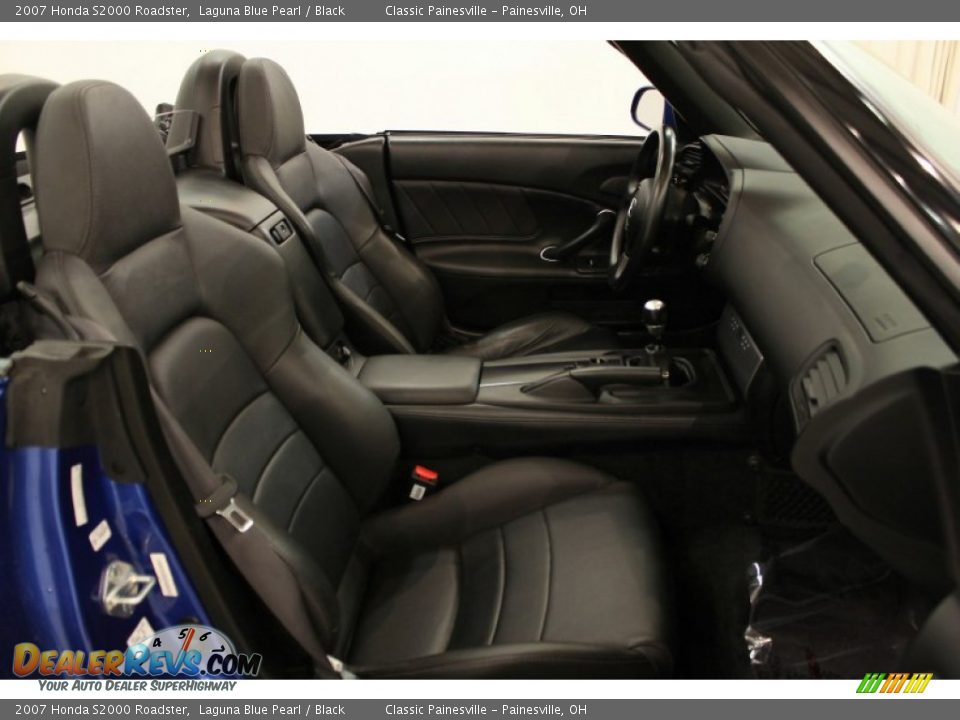 Black Interior - 2007 Honda S2000 Roadster Photo #19