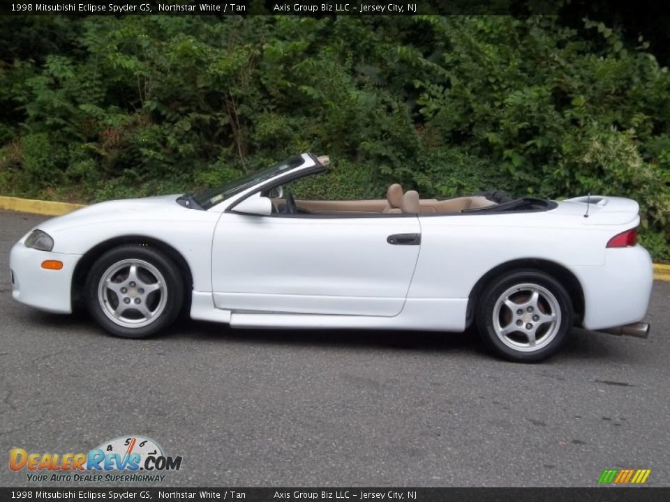 Northstar White 1998 Mitsubishi Eclipse Spyder GS Photo #2