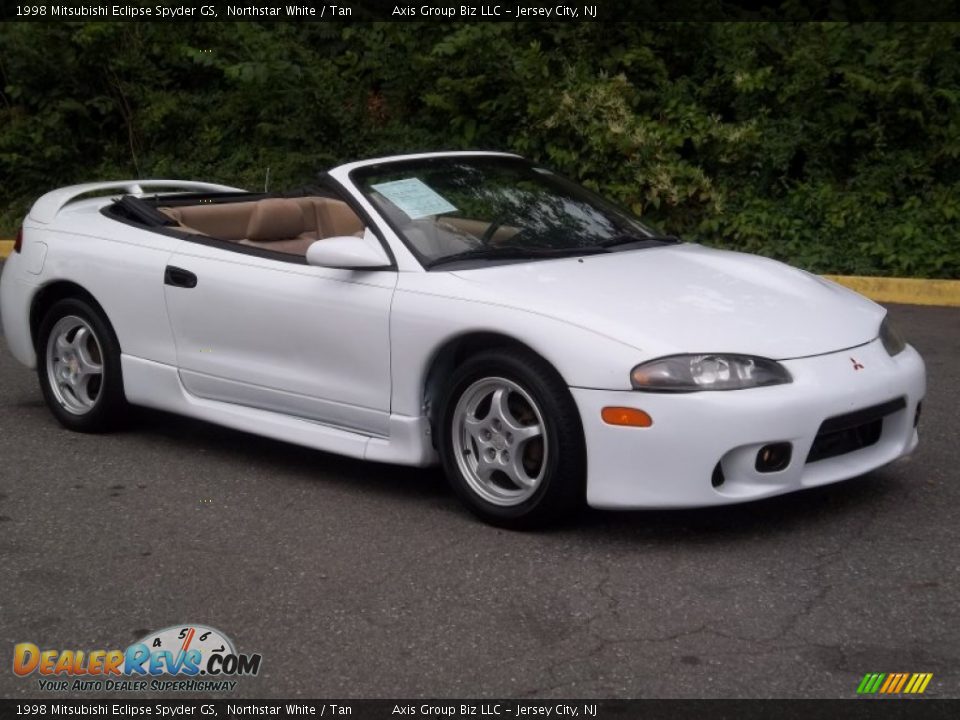 Northstar White 1998 Mitsubishi Eclipse Spyder GS Photo #3