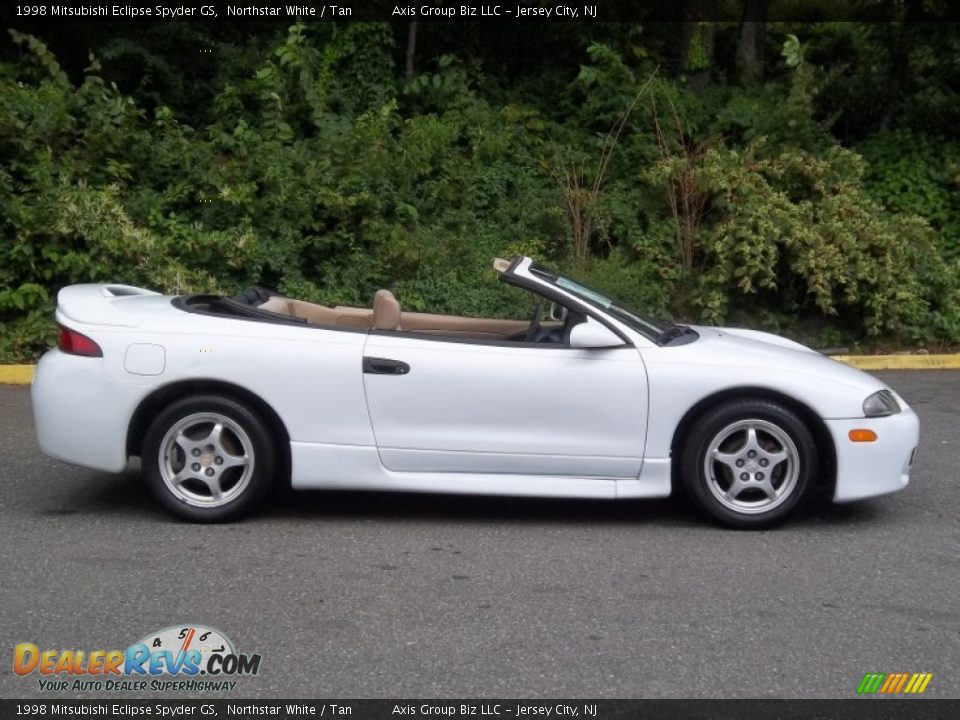 Northstar White 1998 Mitsubishi Eclipse Spyder GS Photo #4