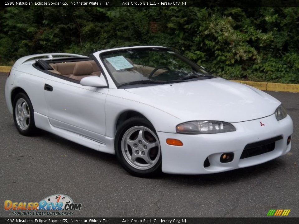 Front 3/4 View of 1998 Mitsubishi Eclipse Spyder GS Photo #13