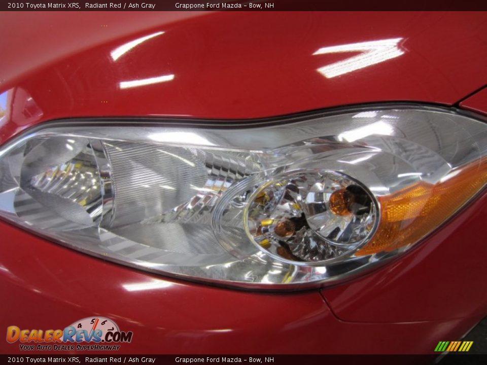 2010 Toyota Matrix XRS Radiant Red / Ash Gray Photo #4