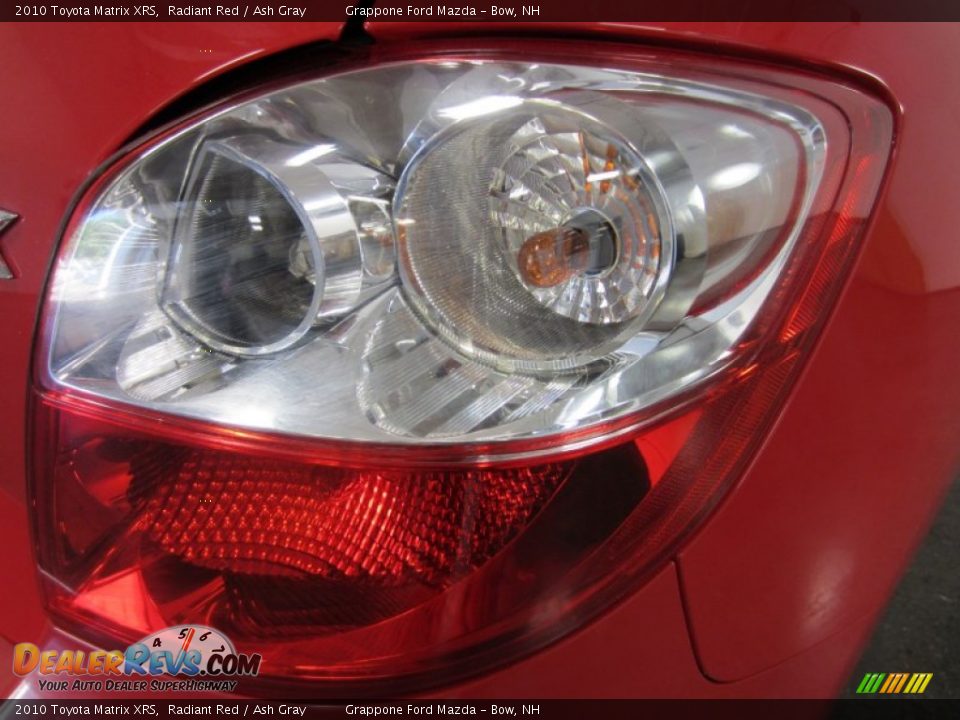 2010 Toyota Matrix XRS Radiant Red / Ash Gray Photo #12