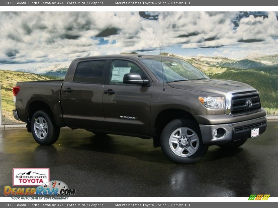 2012 Toyota Tundra CrewMax 4x4 Pyrite Mica / Graphite Photo #1