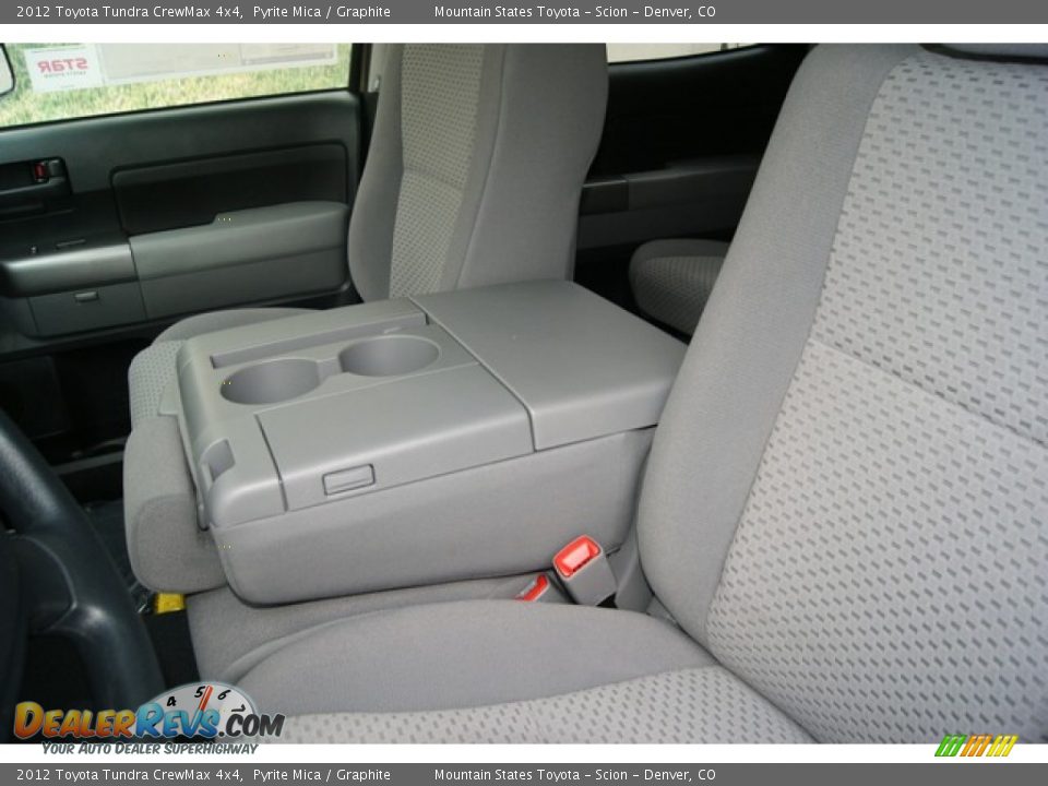 Graphite Interior - 2012 Toyota Tundra CrewMax 4x4 Photo #6