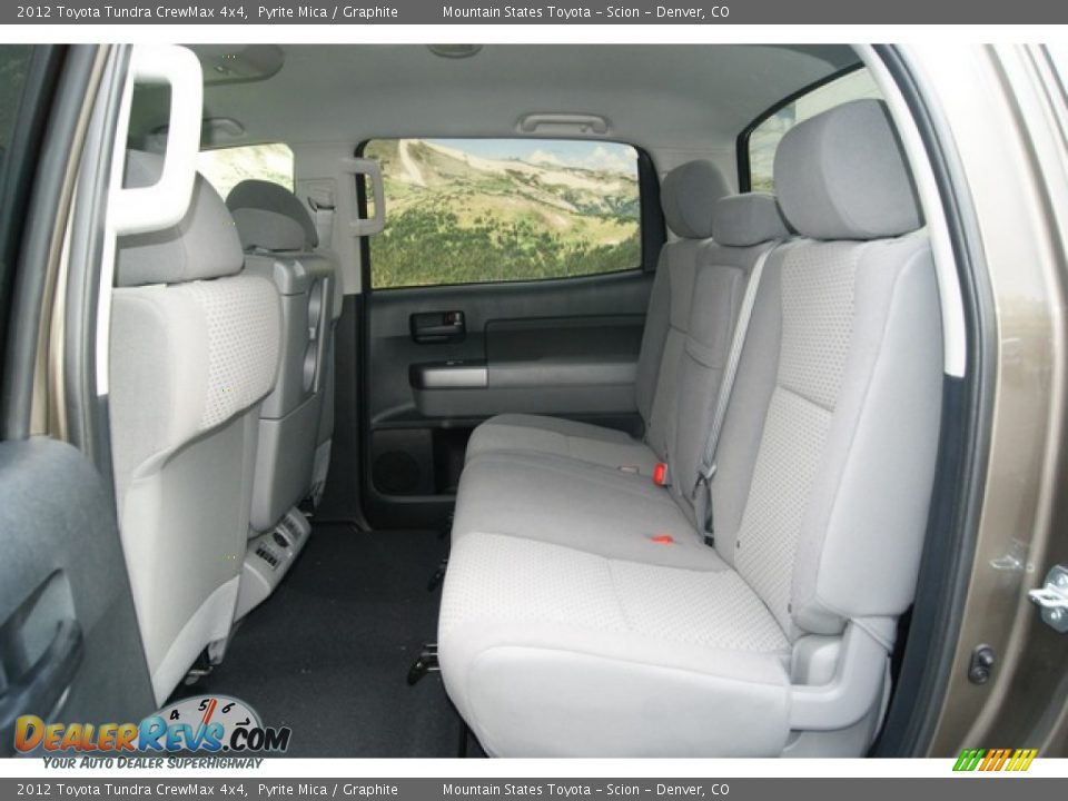 Graphite Interior - 2012 Toyota Tundra CrewMax 4x4 Photo #7