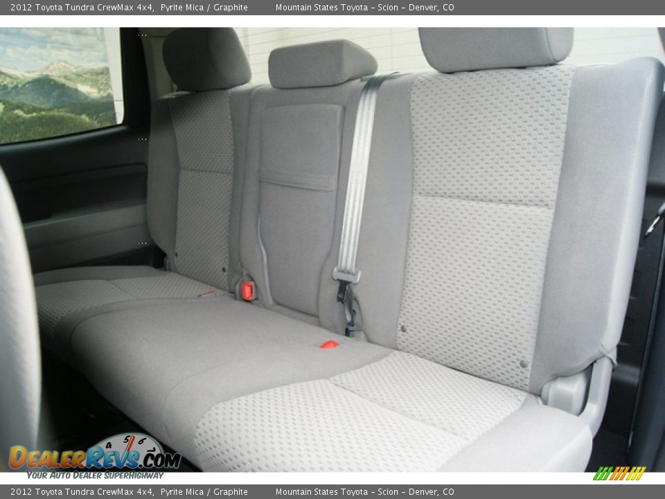 Graphite Interior - 2012 Toyota Tundra CrewMax 4x4 Photo #8