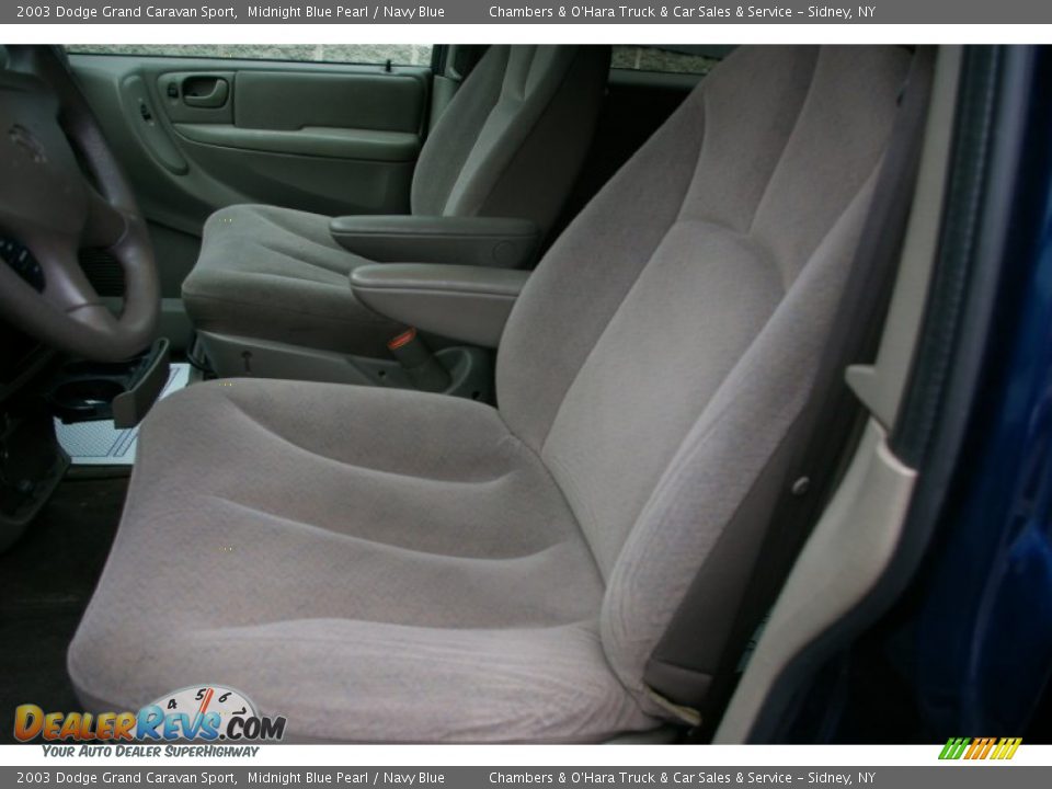 2003 Dodge Grand Caravan Sport Midnight Blue Pearl / Navy Blue Photo #3