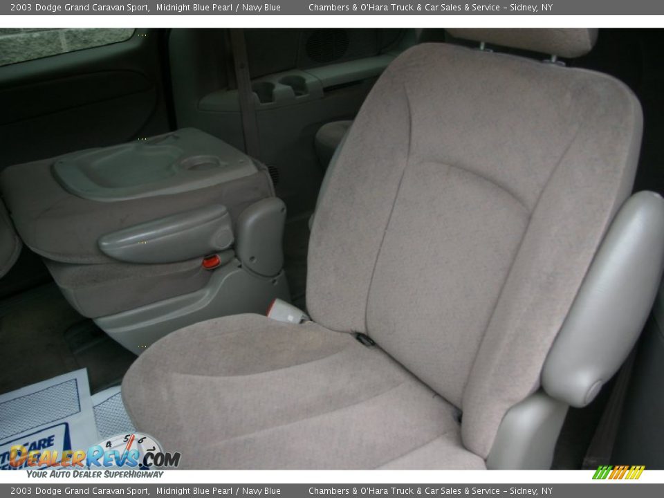 2003 Dodge Grand Caravan Sport Midnight Blue Pearl / Navy Blue Photo #4