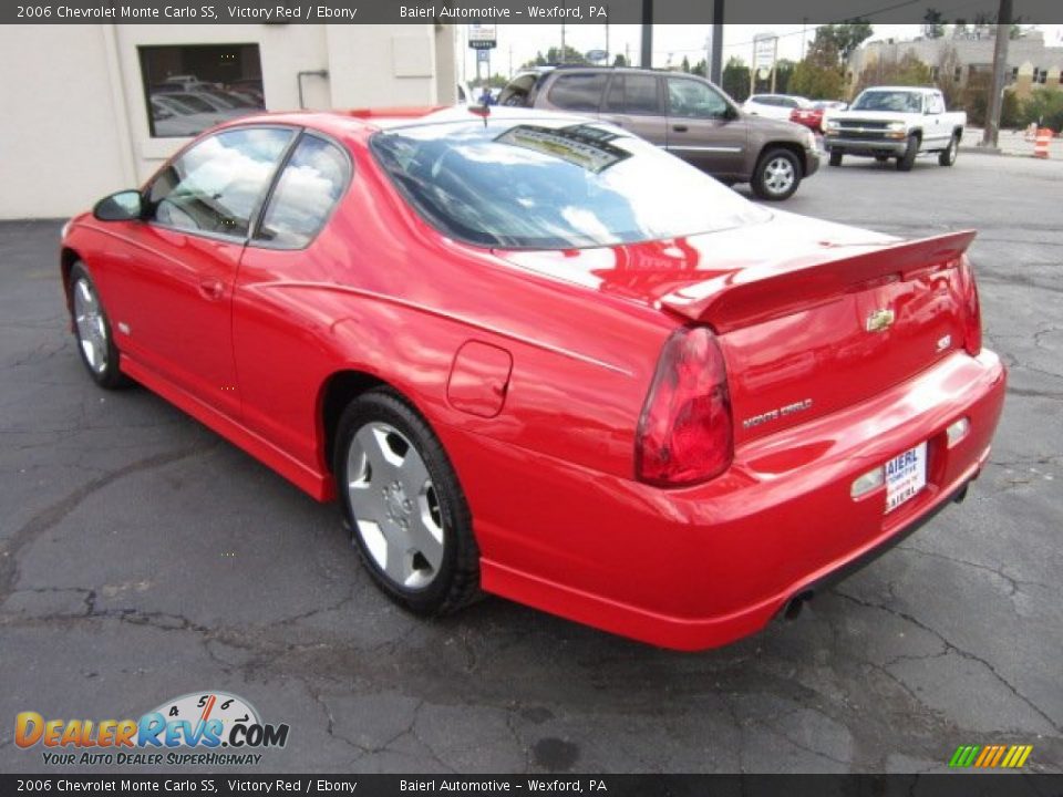 2006 Chevrolet Monte Carlo SS Victory Red / Ebony Photo #5