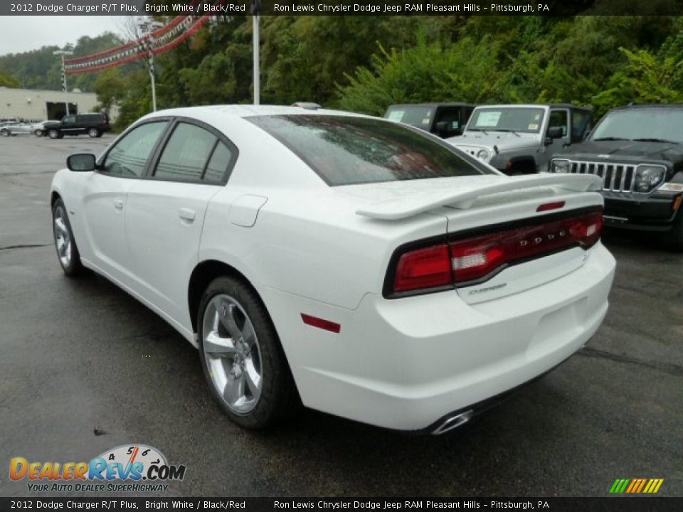 Bright White 2012 Dodge Charger R/T Plus Photo #3