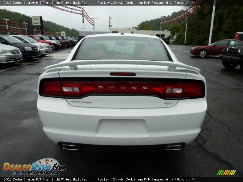 Bright White 2012 Dodge Charger R/T Plus Photo #4