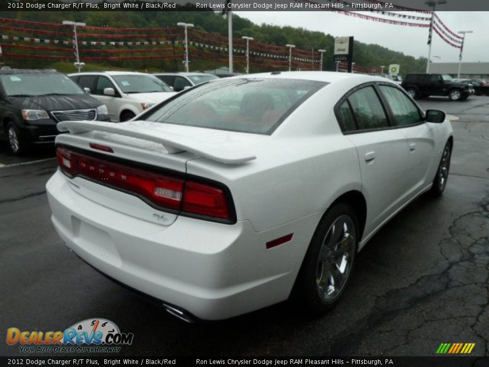 Bright White 2012 Dodge Charger R/T Plus Photo #5