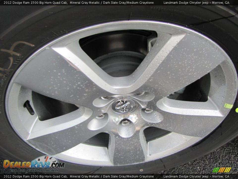 2012 Dodge Ram 1500 Big Horn Quad Cab Mineral Gray Metallic / Dark Slate Gray/Medium Graystone Photo #5