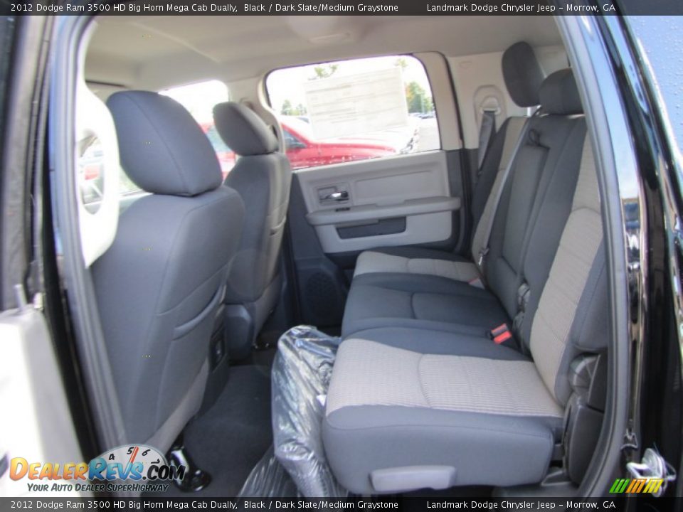 Dark Slate/Medium Graystone Interior - 2012 Dodge Ram 3500 HD Big Horn Mega Cab Dually Photo #8
