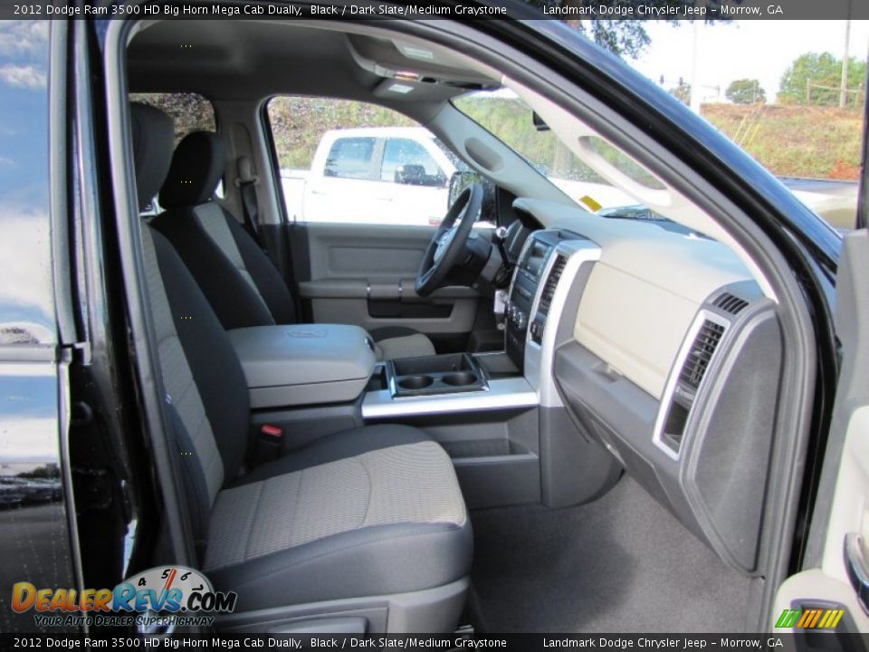 Dark Slate/Medium Graystone Interior - 2012 Dodge Ram 3500 HD Big Horn Mega Cab Dually Photo #9