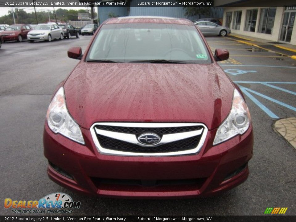 2012 Subaru Legacy 2.5i Limited Venetian Red Pearl / Warm Ivory Photo #2