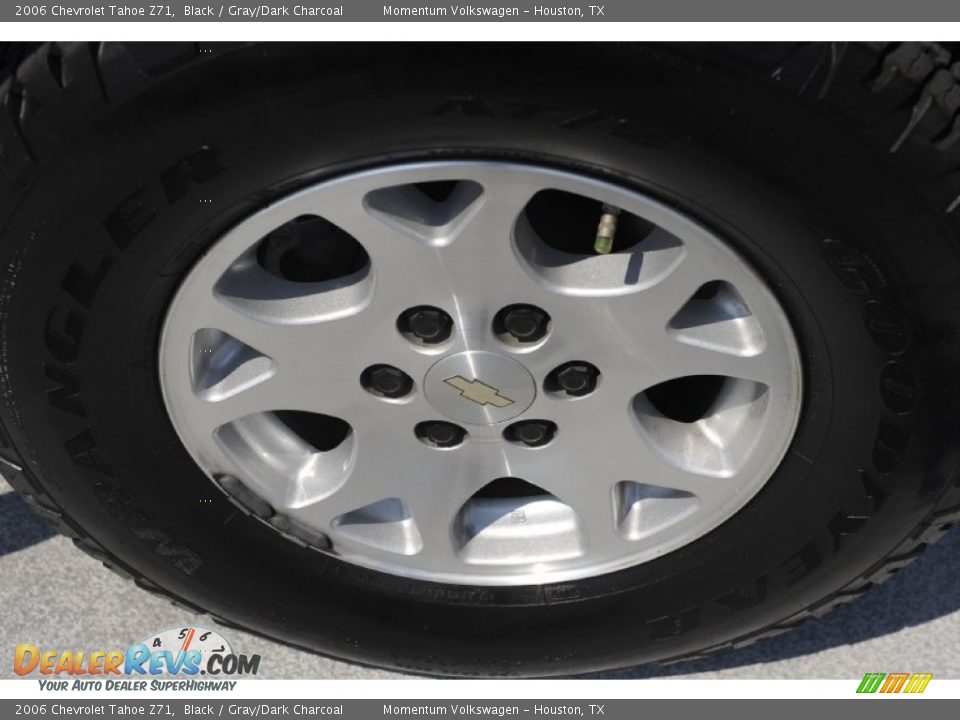 2006 Chevrolet Tahoe Z71 Black / Gray/Dark Charcoal Photo #5