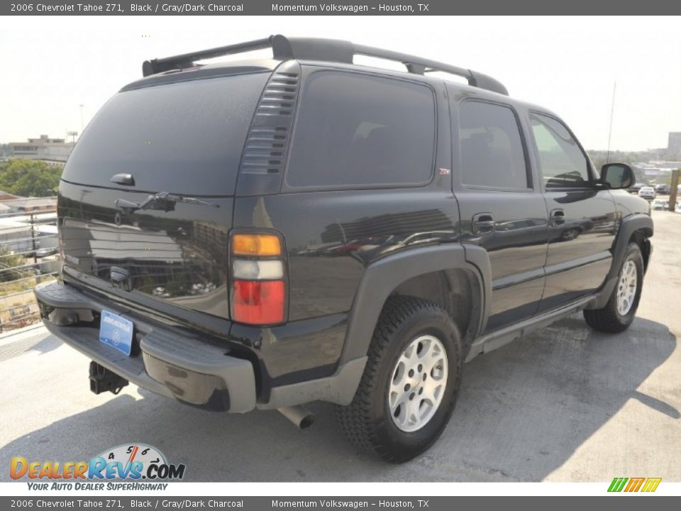 2006 Chevrolet Tahoe Z71 Black / Gray/Dark Charcoal Photo #8