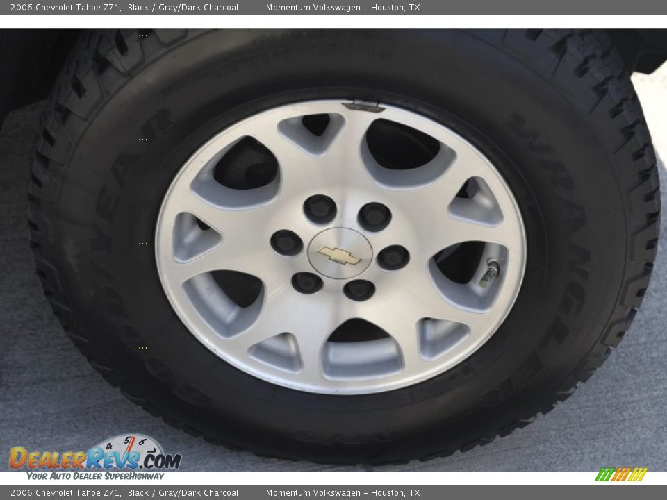 2006 Chevrolet Tahoe Z71 Black / Gray/Dark Charcoal Photo #12