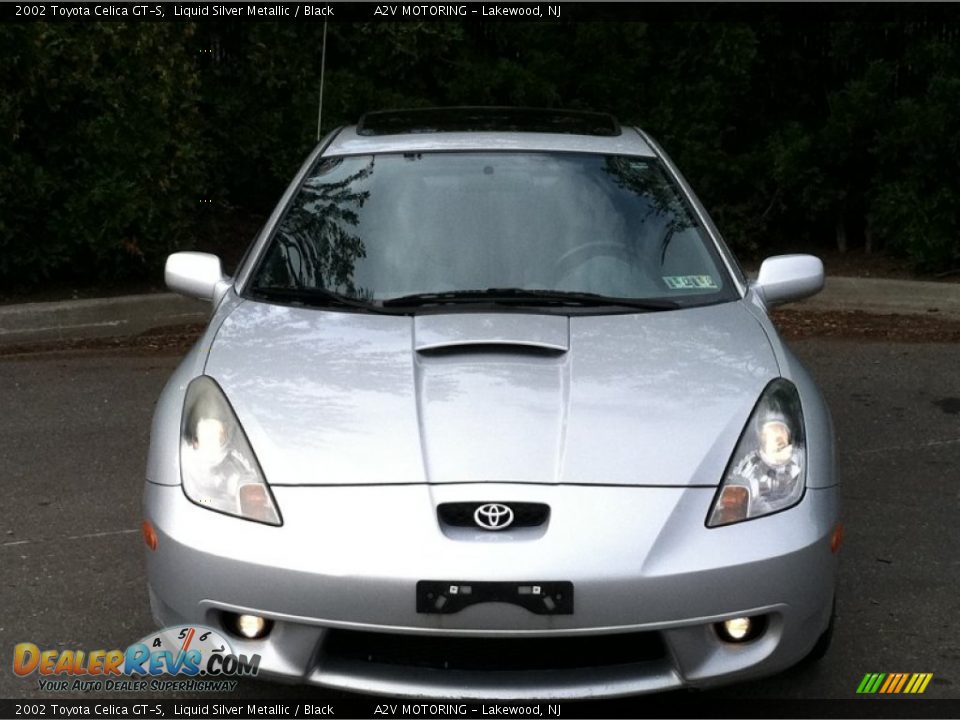 2002 Toyota Celica GT-S Liquid Silver Metallic / Black Photo #2