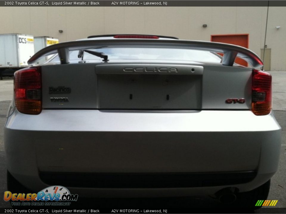 2002 Toyota Celica GT-S Liquid Silver Metallic / Black Photo #7