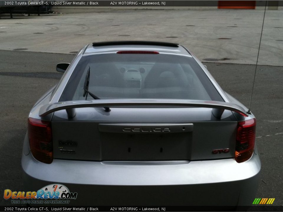 2002 Toyota Celica GT-S Liquid Silver Metallic / Black Photo #8
