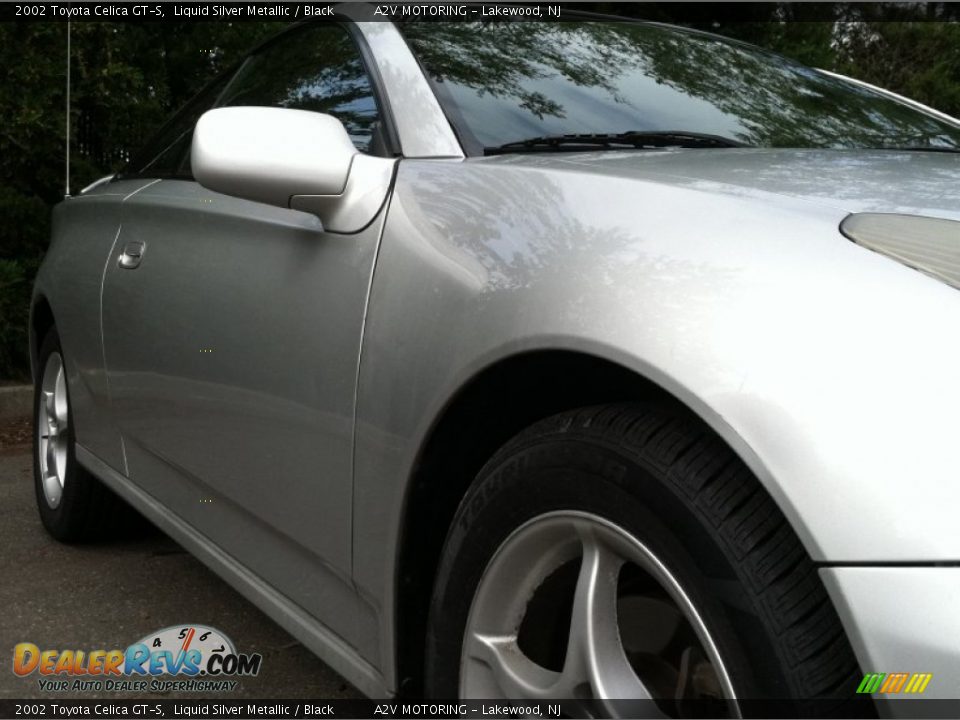 2002 Toyota Celica GT-S Liquid Silver Metallic / Black Photo #9