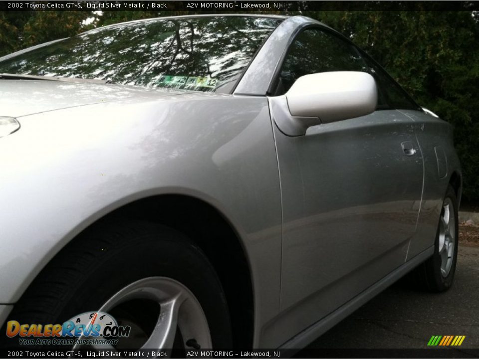 2002 Toyota Celica GT-S Liquid Silver Metallic / Black Photo #10