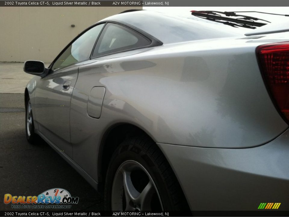 2002 Toyota Celica GT-S Liquid Silver Metallic / Black Photo #11