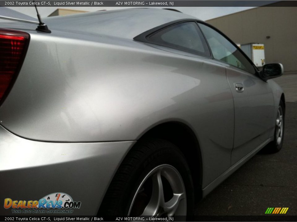 2002 Toyota Celica GT-S Liquid Silver Metallic / Black Photo #12