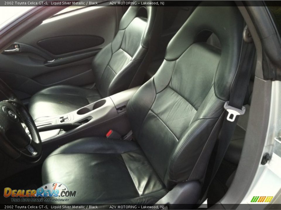 Black Interior - 2002 Toyota Celica GT-S Photo #13