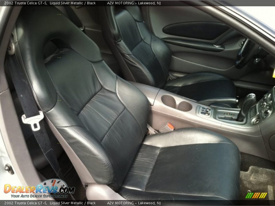 2002 Toyota Celica GT-S Liquid Silver Metallic / Black Photo #15