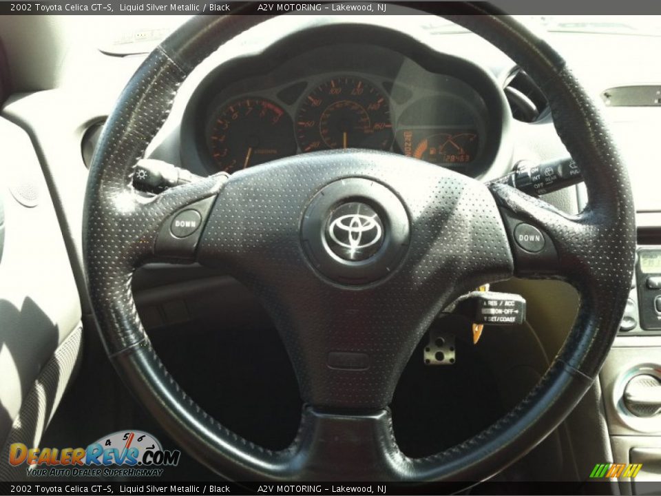 2002 Toyota Celica GT-S Liquid Silver Metallic / Black Photo #22