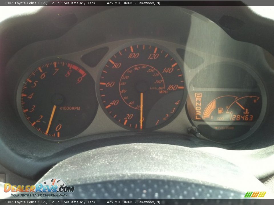 2002 Toyota Celica GT-S Liquid Silver Metallic / Black Photo #23