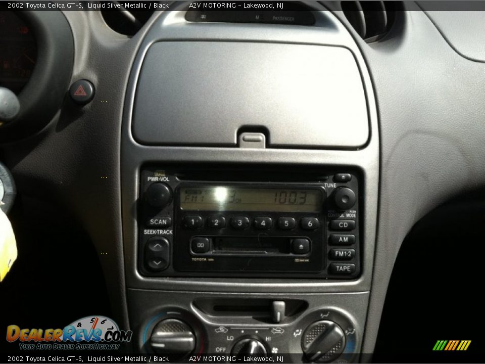 2002 Toyota Celica GT-S Liquid Silver Metallic / Black Photo #25