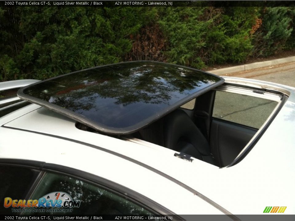 2002 Toyota Celica GT-S Liquid Silver Metallic / Black Photo #30