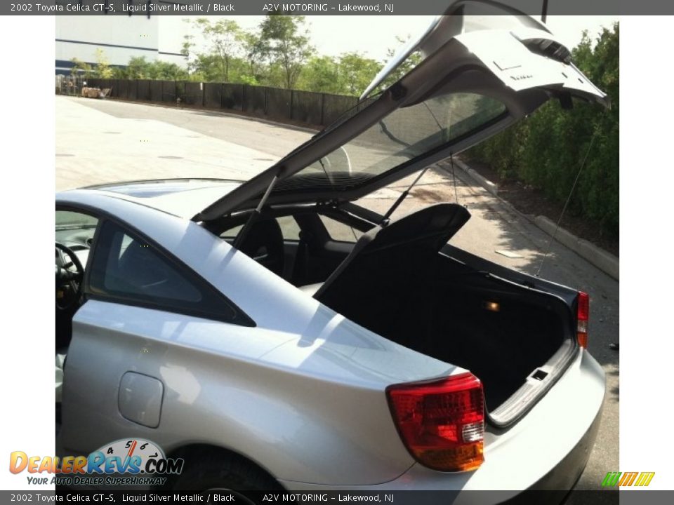 2002 Toyota Celica GT-S Liquid Silver Metallic / Black Photo #33