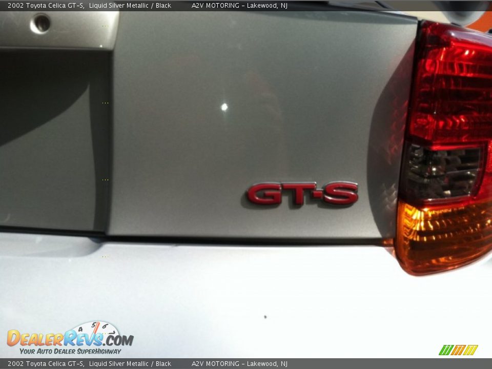 2002 Toyota Celica GT-S Liquid Silver Metallic / Black Photo #35